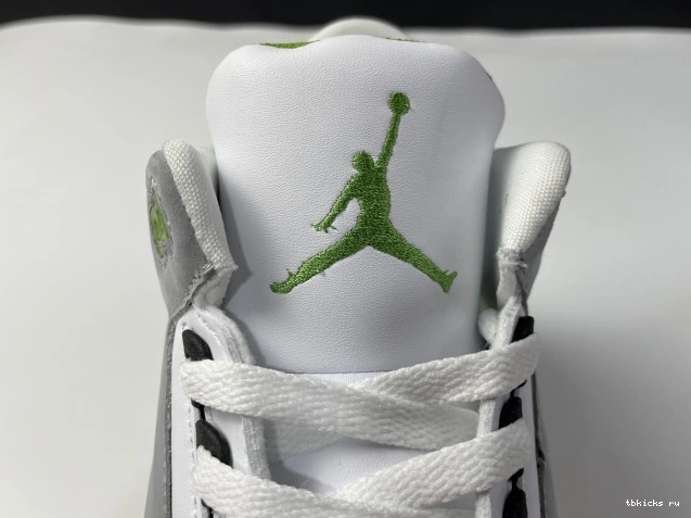 Rep TB Air Chlorophyll Jordan 136064-006 Retro 3 0818